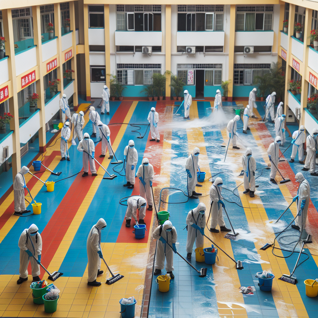 屋苑/工廈，駐場清潔