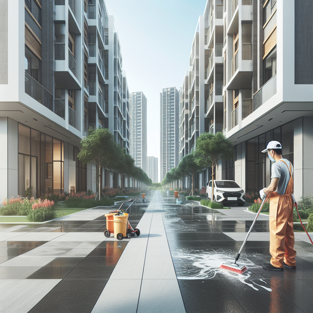 屋苑/工廈，駐場清潔